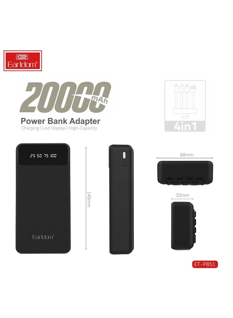 EARLDOM ET-PB51 Power Bank 20000mAh - Image 3