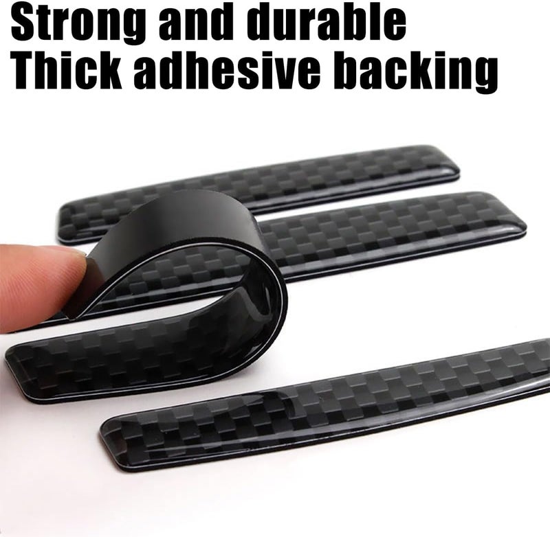 JNNJ Pack of 4 Car Door Edge Protection Stickers - Universal Anti-Scratch Trim for Vehicles - Image 4