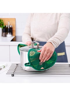 Pot Holder Patterned And Dark Green - pzsku/Z249B30F79FCC356F560BZ/45/_/1723447695/b5d53c5e-ae82-471e-bf20-aa75340d079b