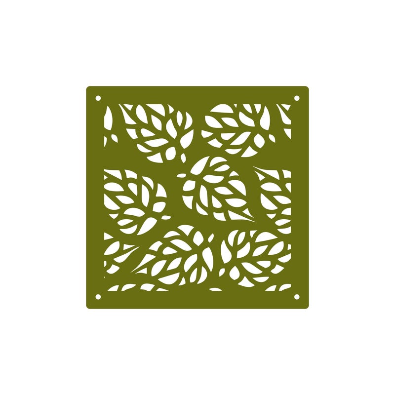 Olive Tree Olive Tree 12Pcs Hanging Room Divider Panel Modern Hanging Screen Partition for Home Decoration Living Room 115 x 115 12 PanelsOTD9098  - Image 4