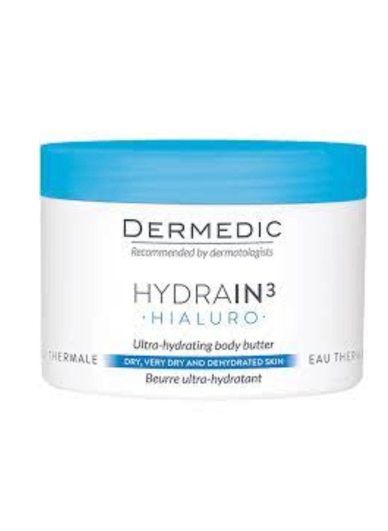 Dermedic - DERMEDIC HYDRAIN3 ULT BUT BODY OIL 225ML - Image 1