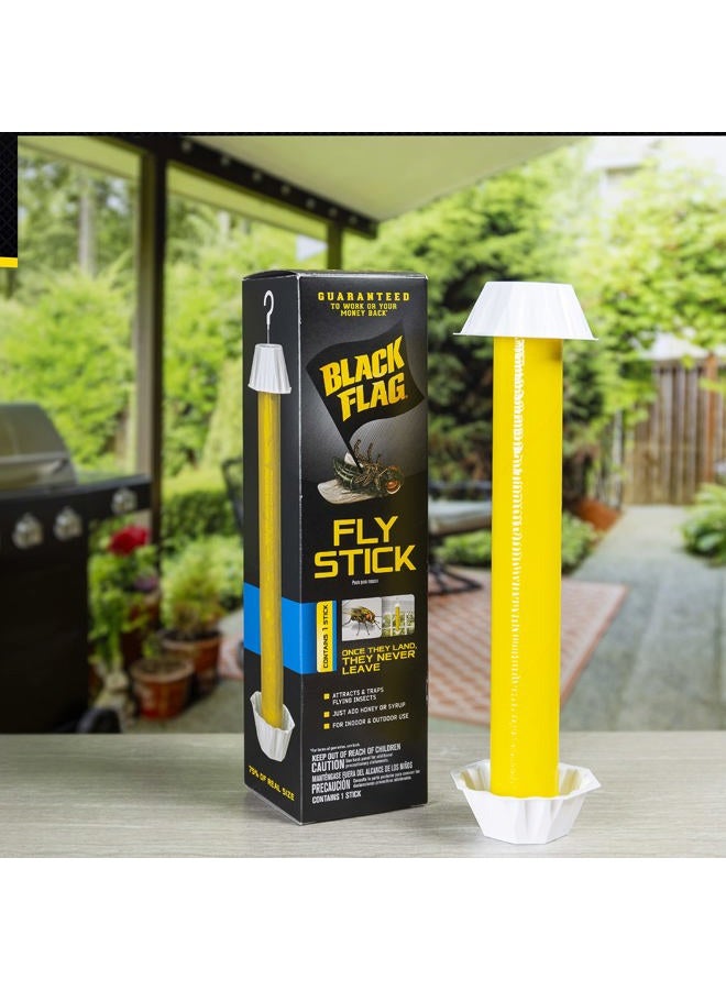 Black Flag عصا الطيران، مصيدة الذباب والحشرات الطائرة، عبوة من 6 - Image 5