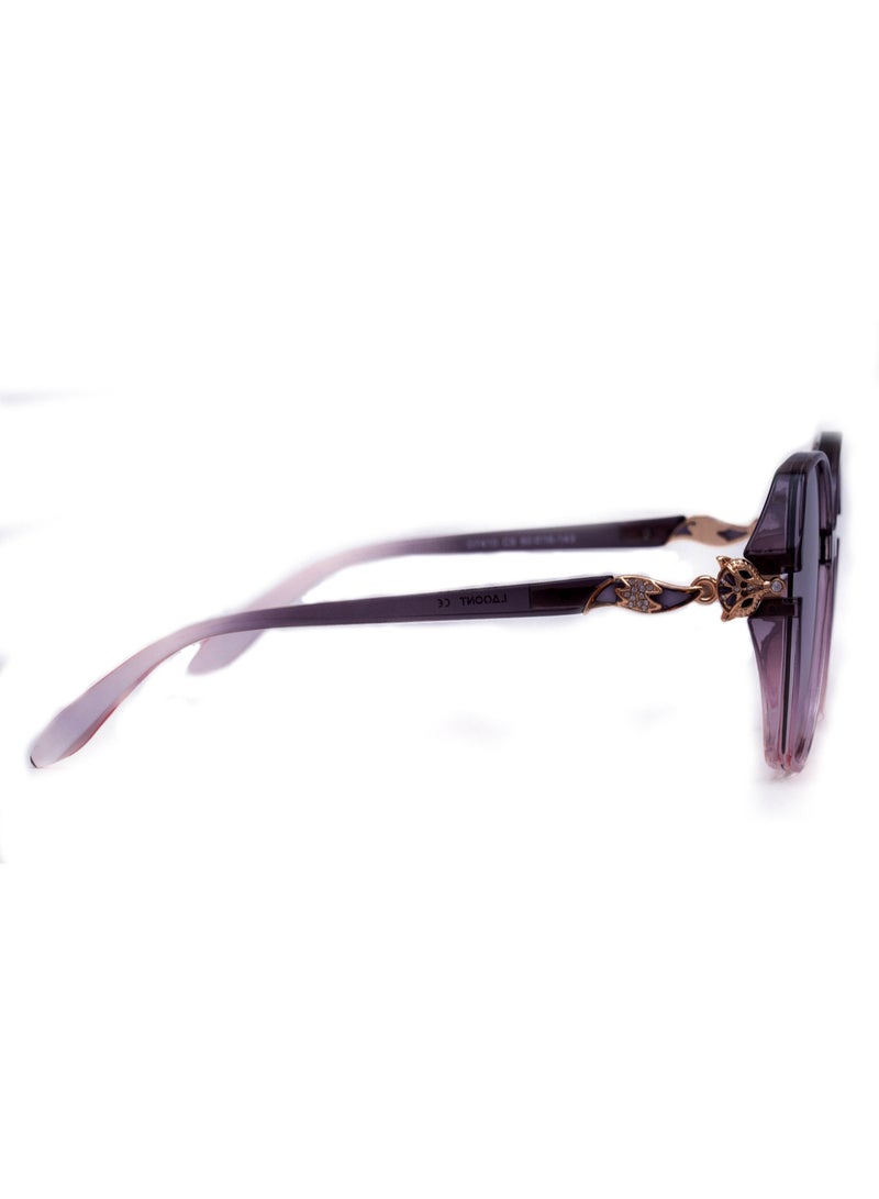 LAOONT Women's Sunglass Polarized Lens Hexagon Frame-Stylish design - Image 4