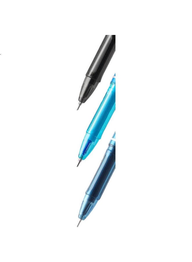 M.G M&G (M&G) Stationery Heat Erasable Gel Pen Bullet Tip Crystal Blue 0.5Mm For Elementary School Students Heat Sensitive Friction Signature Pen 12Pcs/Box Akp18217B2 - Image 1