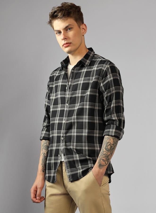 Dennis Lingo Relaxed Fit Multi Colour Cotton Shirt – Trendy and Comfortable - Image 2