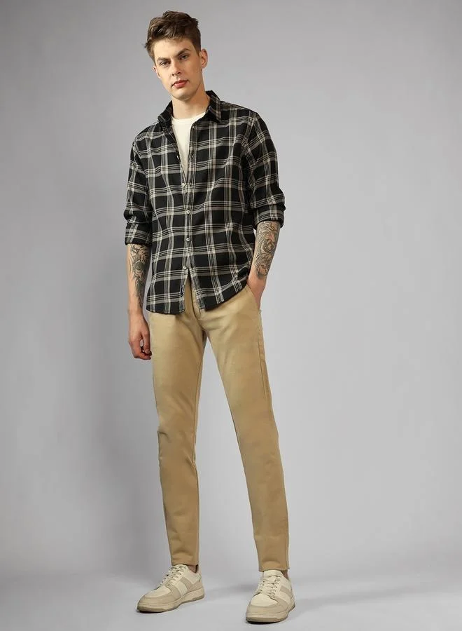 Dennis Lingo Relaxed Fit Multi Colour Cotton Shirt – Trendy and Comfortable