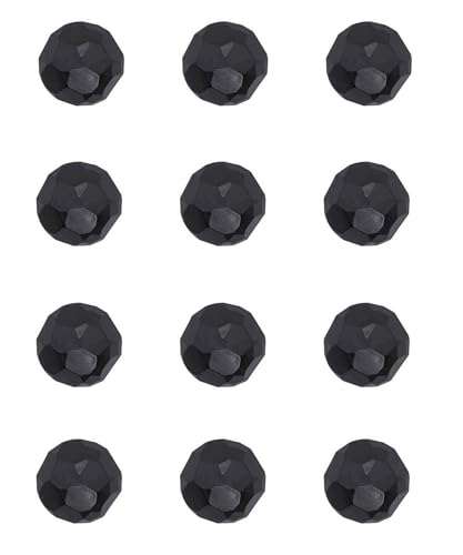 Merhoff Larkin Magnetic Garage Door Clavos | 12 Pack Decorative Faux Bolts Hardware Kit | Black Accessories Set for a Rustic Barn & Carriage Theme | Fake Decor Nail Accents That Give Beautiful Designs & Install Easy - Image 1