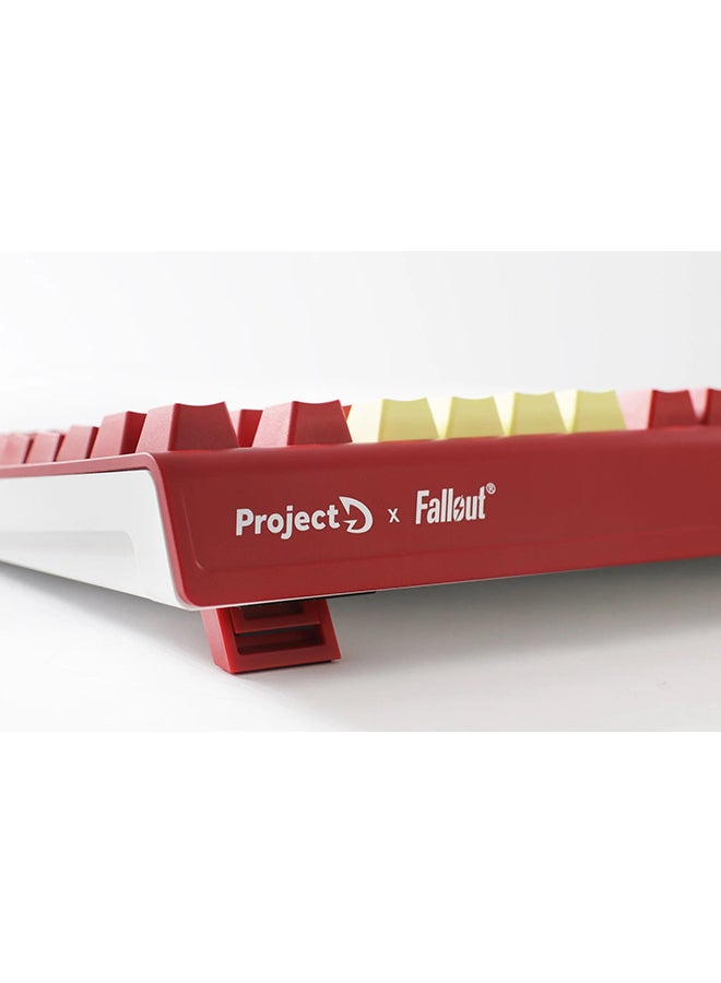 DUCKY ProjectD  Fallout Tinker 75% & Mousepad Bundle, RGB, Cherry MX2A Red, US Gaming Keyboard - Image 4