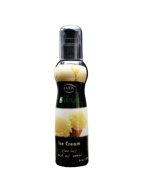 Enjoy Ice Cream Massage Oil 175 ml has a light texture that helps increase muscle function and reduce pain effectively