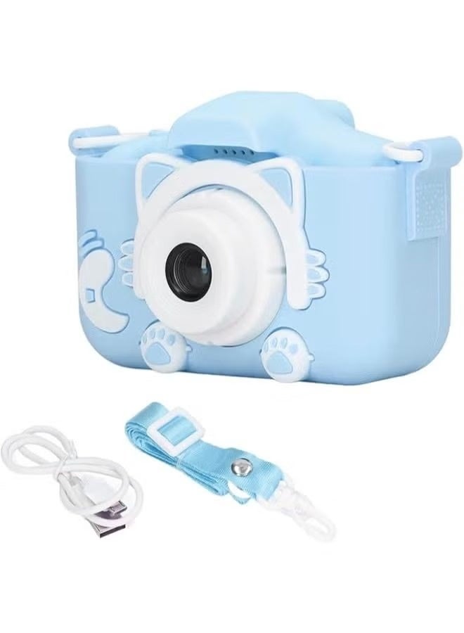 أكاليكس أطفال كاميرا 2 " شاشة لحظات بهيجة المفاجئة 12 ميجا بكسل بلدان جزر المحيط الهادئ سجل 1080 وعاء أشرطة الفيديو عالية الدقة بناء في ألعاب دائم قطرة برهان حالة أوسب قابلة للشحن ل بدون توقف متعة أفضل هدية للأطفال - Image 2