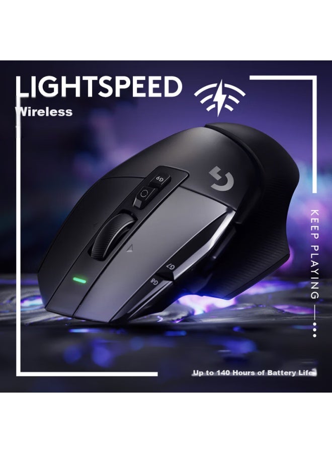 G Logitech G502 X Lightspeed Wireless Gaming Mouse, G502 Advanced Wireless Version, New Optical-mechanical Hybrid Micro Switch, Hero Engine, Esports Mouse, Black - Image 2