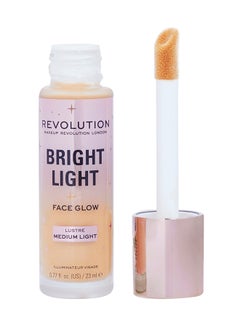 Makeup Revolution Bright Light Face Glow Lustre Medium Light 