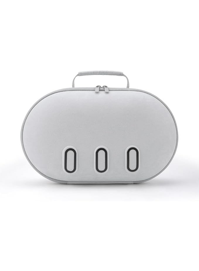 blupebble All-in-One Hard Carrying Case for Meta Quest 3\3s VR Headset | Travel Storage Bag for Controllers & Accessories | Shockproof, Lightweight & Portable