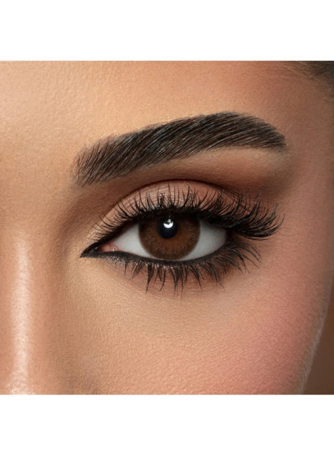Amara Unisex Burned Cinnamon Monthly Disposable Contact Lenses, Color Contact Lenses, Cosmetic Contact Lenses, Dark Brown Contact Lenses - Image 1