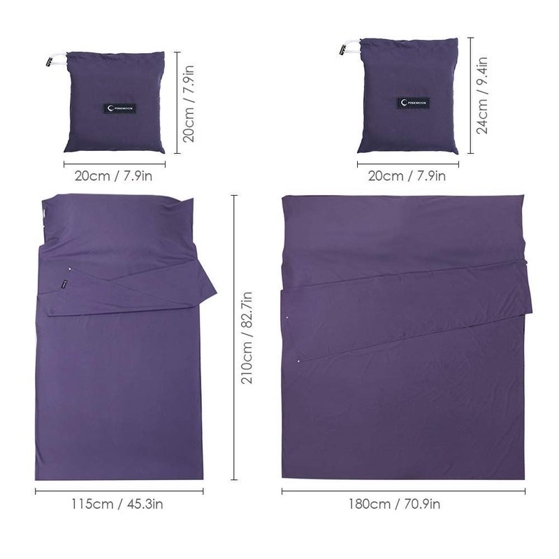 Sleeping Bag Liner Lightweight Outdoor Camping Hotel Travel L Color 3 - Image 3