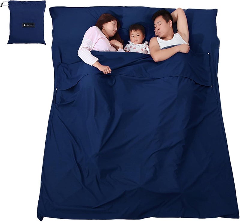 Sleeping Bag Liner Lightweight Outdoor Camping Hotel Travel L Color 3 - Image 1
