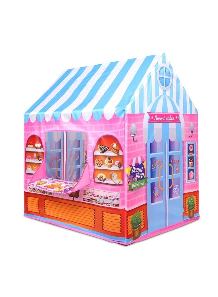 BLOOMING TIME Play Tent for Kids Candy Playhouse Boys & Girls Indoor Outdoor Toy - Image 1