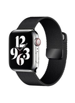 Generic Stainless Steel Magnetic Band Compatible with Apple Watch 49mm 45mm 44mm 42mm, Adjustable Milanese Magnet Metal Strap Men Women for iWatch Series 8/7/6/5/4/3/2/1/SE/Ultra  - Image 3