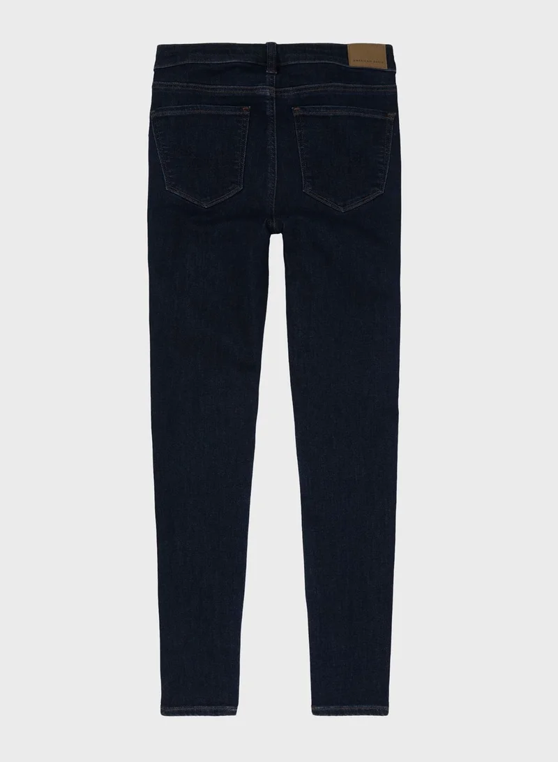 American Eagle High Waist Distressed Jeggings