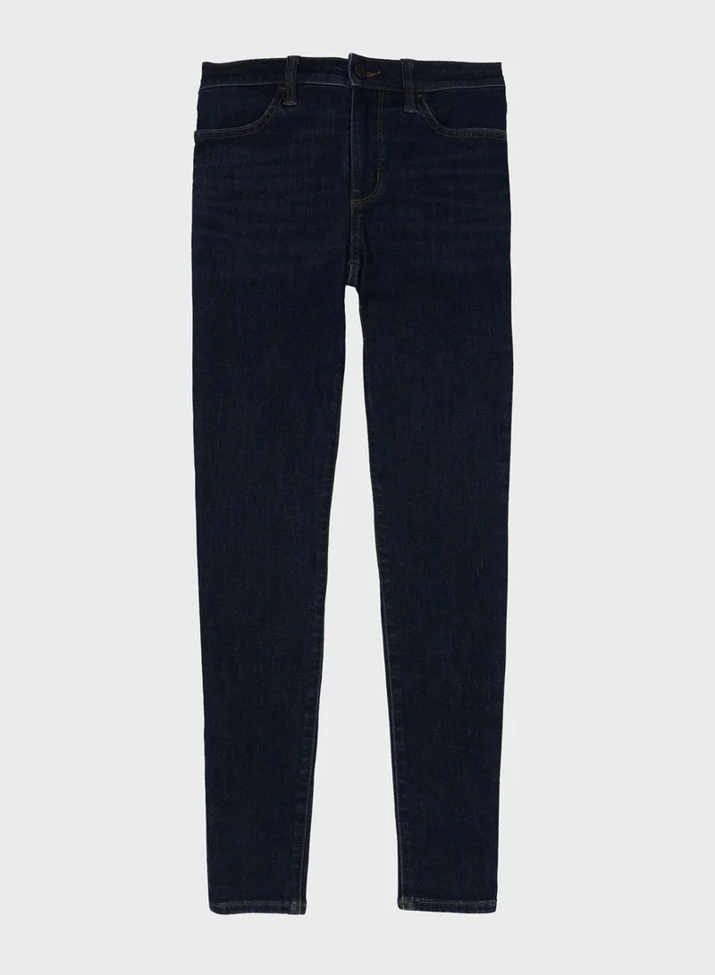 American Eagle High Waist Distressed Jeggings