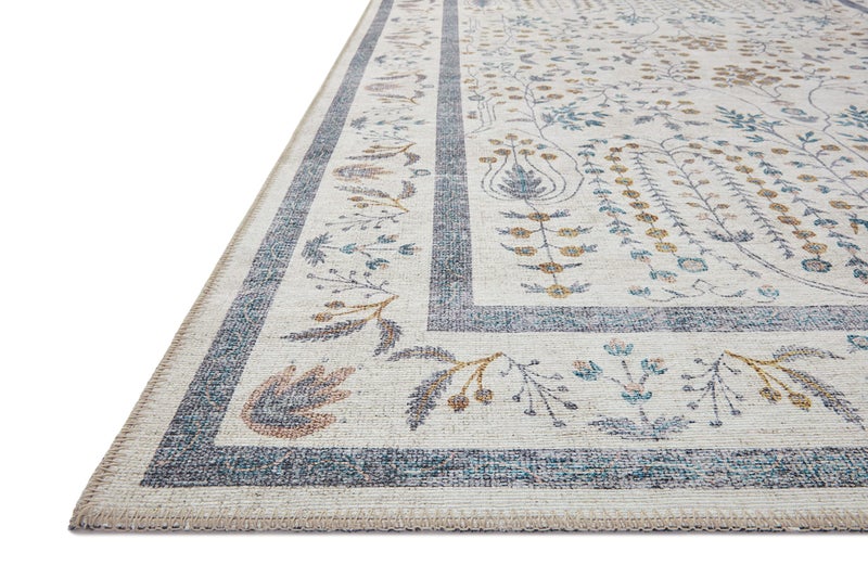 Loloi Rifle Paper Co. Maison Collection MAO-05 Wisteria Cream 5'-0" x 7'-6", .19" Pile Height, Area Rug - Image 3