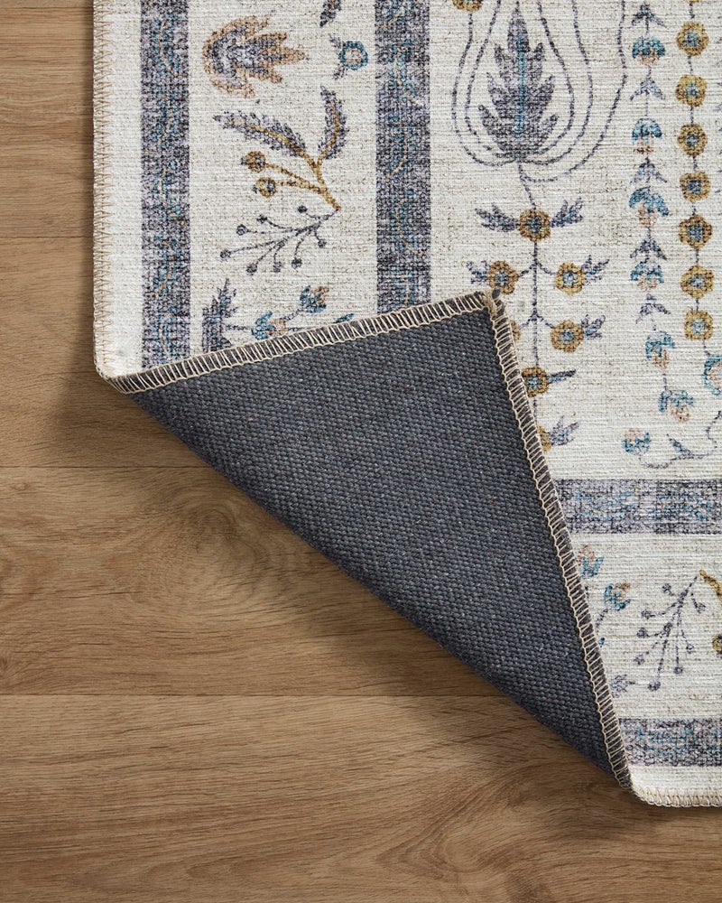 Loloi Rifle Paper Co. Maison Collection MAO-05 Wisteria Cream 5'-0" x 7'-6", .19" Pile Height, Area Rug - Image 5