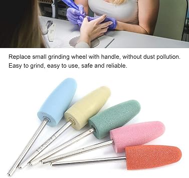 Voluxe Nail Polishing Burr Manicure Bit Safe and reliable Silicone rubber drill bit for Home Manicure Store Salon Shop Beauty Salon171 - Image 2