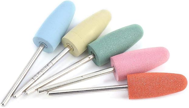 Voluxe Nail Polishing Burr Manicure Bit Safe and reliable Silicone rubber drill bit for Home Manicure Store Salon Shop Beauty Salon171 - Image 1