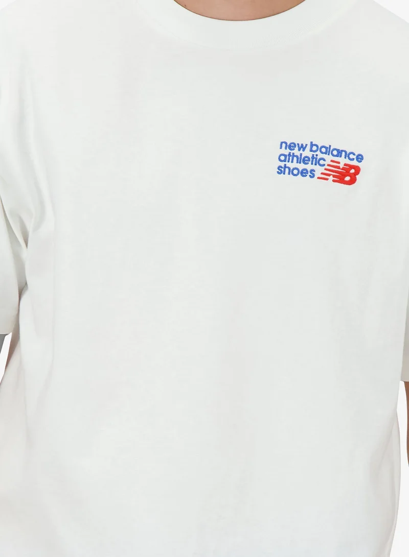 New Balance  Athletics Relaxed  Logo T-Shirt for Men | Best Price UAE