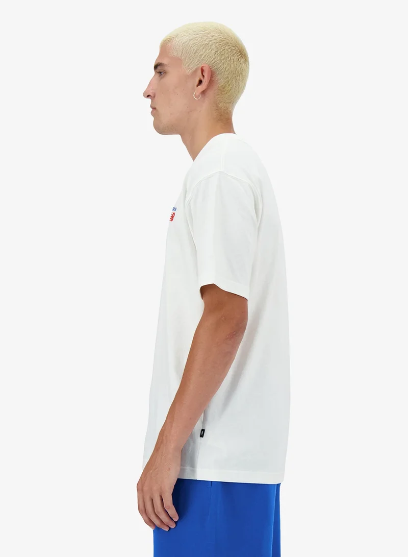 New Balance  Athletics Relaxed  Logo T-Shirt for Men | Best Price UAE