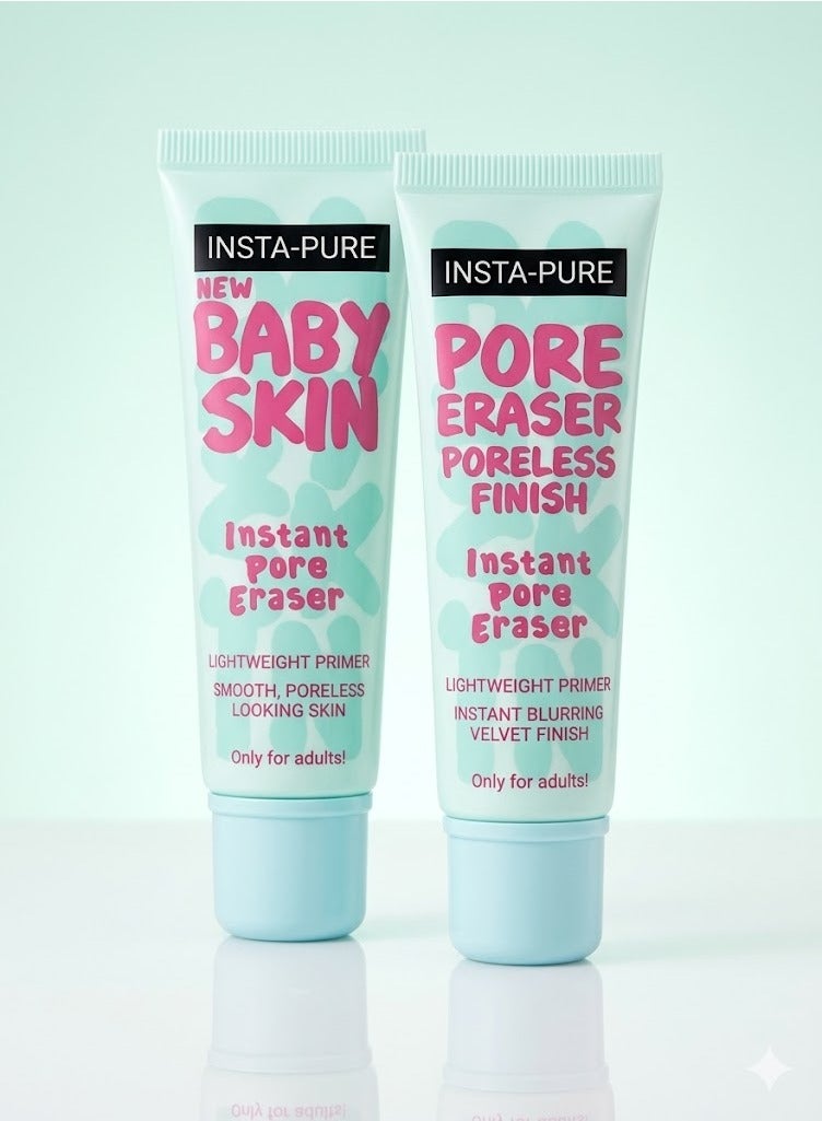 برايمر بيبي سكين لإخفاء المسام الفوري 30 مل - قطعتين