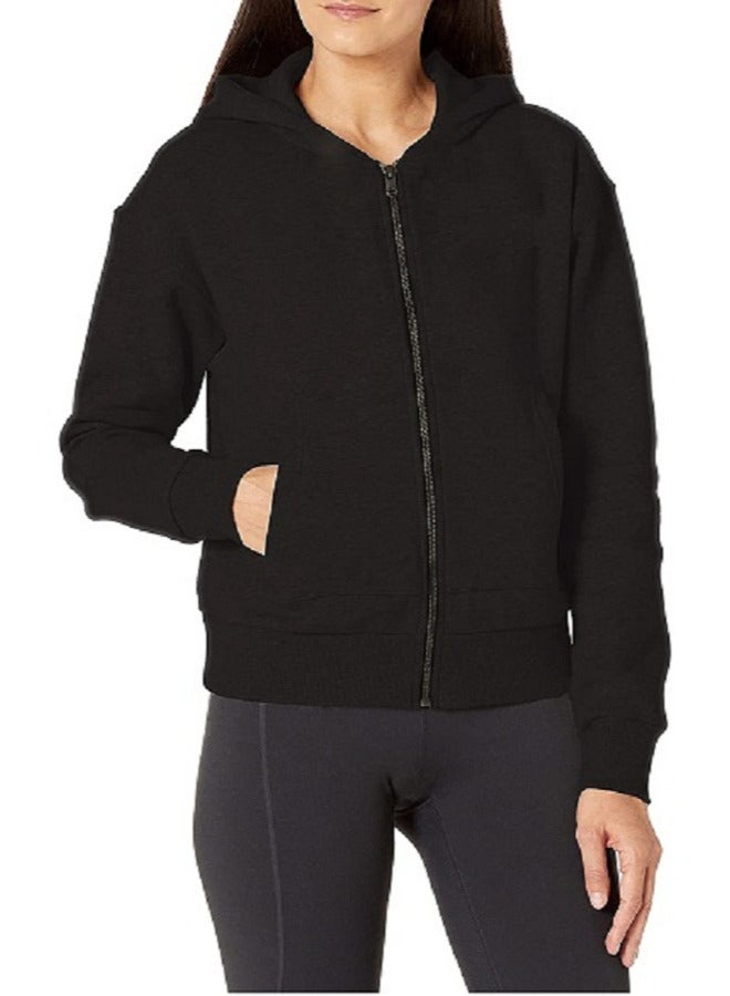 عام سويت شيرت بغطاء للرأس بسحاب كاجوال - Image 1