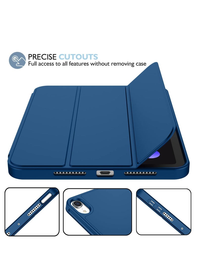 JAJEEK NEW Smart Case with Pencil Holder for iPad Mini 6 – Trifold Stand Smart Case with Soft TPU Back, Auto Wake/Sleep, Dust Proof & Anti-Fingerprint, Heavy Duty Protection - Image 3