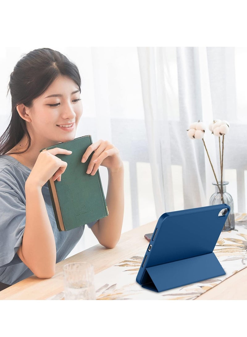 JAJEEK NEW Smart Case with Pencil Holder for iPad Mini 6 – Trifold Stand Smart Case with Soft TPU Back, Auto Wake/Sleep, Dust Proof & Anti-Fingerprint, Heavy Duty Protection - Image 4