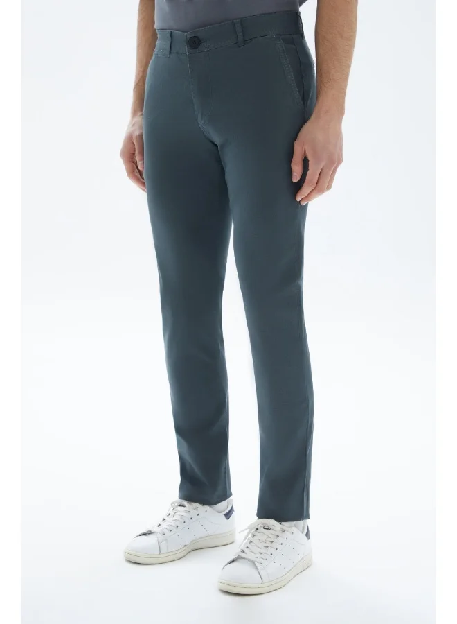 Wecre8 Grey Chinos Slim Trousers