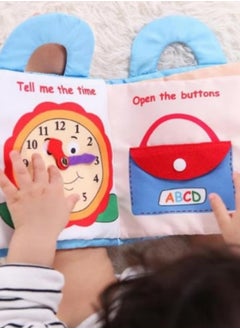 KEVIN 3D My First Stuffed Book Baby Early Education Puzzle Cloth Book  - Image 2