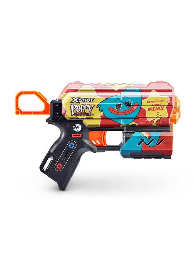 X-Shot Skins Flux 8 Darts Poppy Playtime S1 Timeout - Action Aiming Game For Kids, Teen, Adults Boys & Girls, Outdoor Holiday Activities, Gifts For Kids Ages 8+ - Image 2