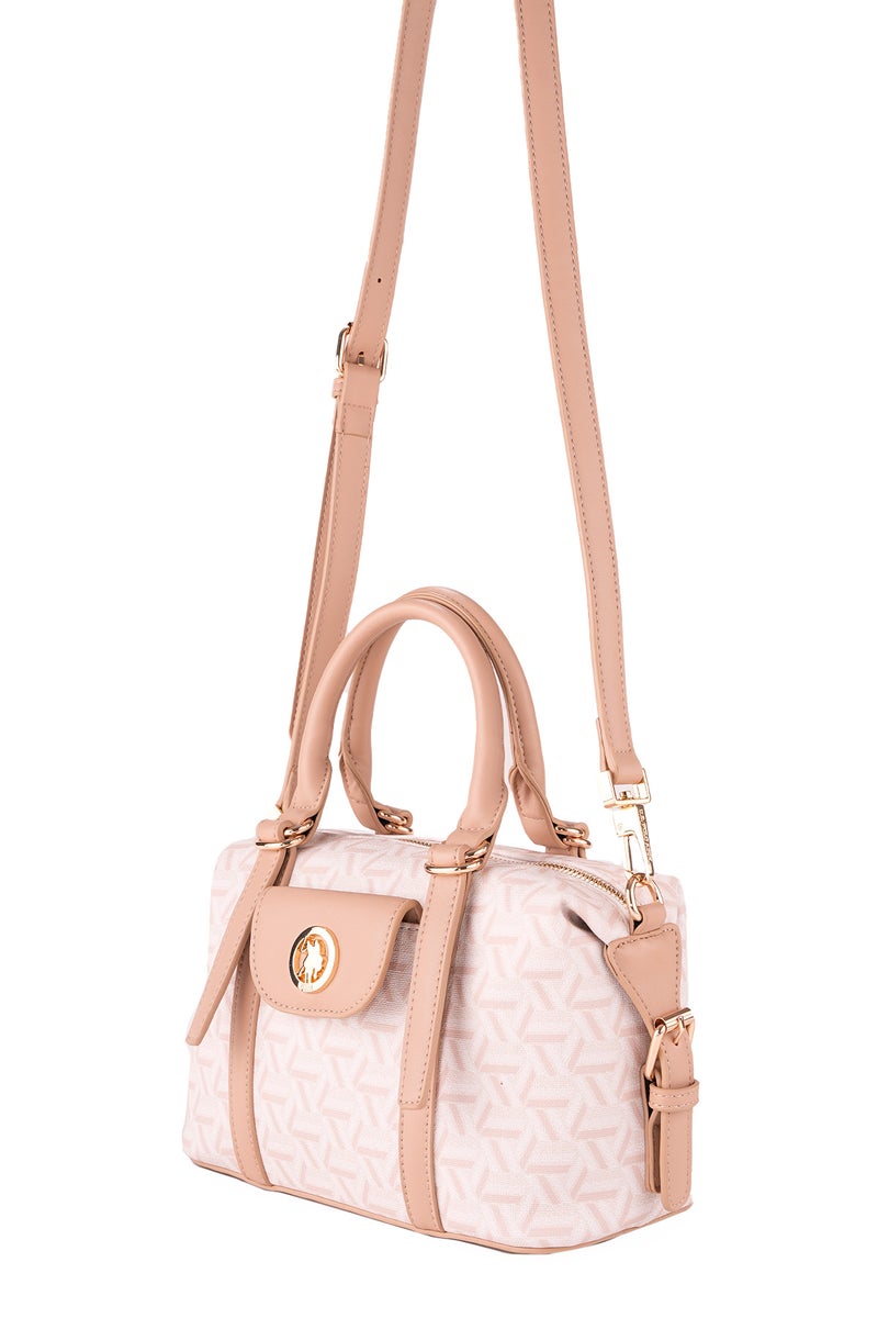 U.S. Polo Assn. Women's Shoulder Bag, Ladies Large Capacity Hobo Bag, Handbag Tote Bags Clutch Bag, Women's Leather Hobo Bag, Women's Tote Bag, Women's Shoulder Bag, Women's Hand Bag, Women's Travel Bag, for Office Sling Bag Side Bag and Girls College Students - Image 3