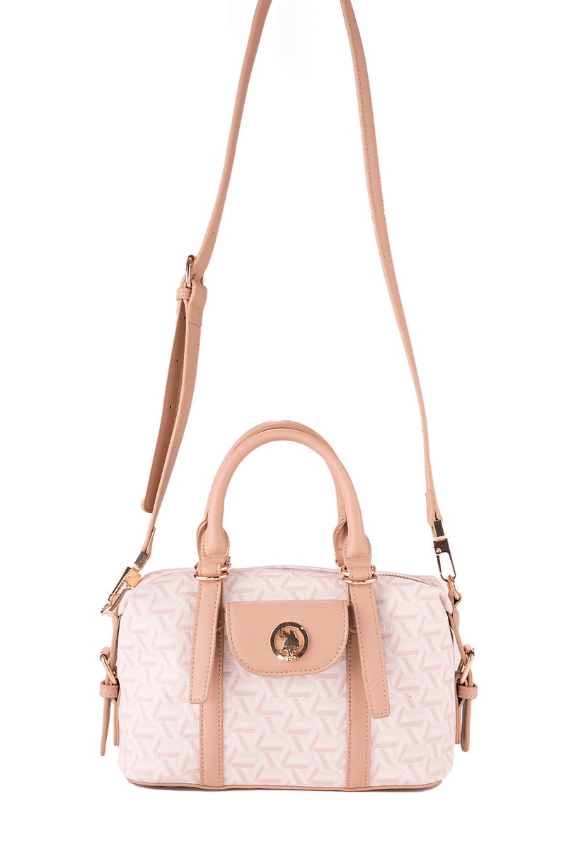 U.S. Polo Assn. Women's Shoulder Bag, Ladies Large Capacity Hobo Bag, Handbag Tote Bags Clutch Bag, Women's Leather Hobo Bag, Women's Tote Bag, Women's Shoulder Bag, Women's Hand Bag, Women's Travel Bag, for Office Sling Bag Side Bag and Girls College Students - Image 1