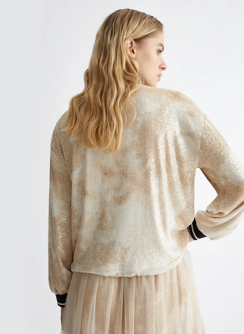 Liu Jo Sweatshirt with sequins