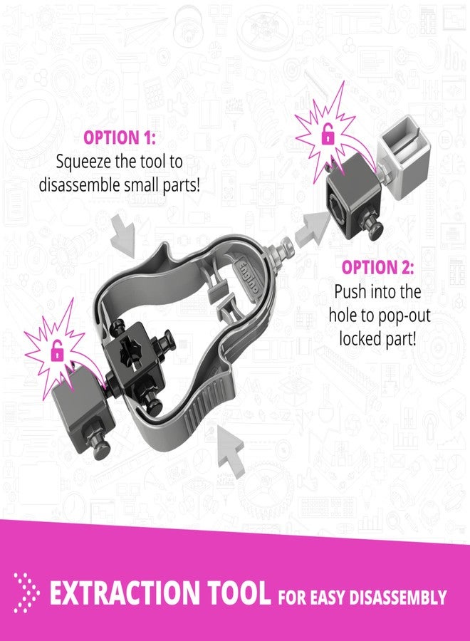 Engino STEM Girls Building Toys, 15 Model Set, Engineering Kit for Ages 6+, Construction Toys, STEM Projects for Young Inventors, Gifts for Girls - Image 4