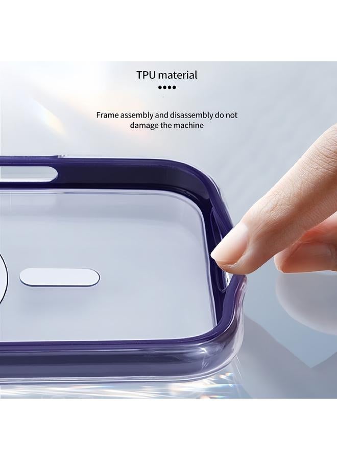 اس-توب جراب لهاتف iPhone 13 Pro Max Vacuum Airbag Y2 Series جراب هاتف مغناطيسي شفاف MagSafe - Image 5