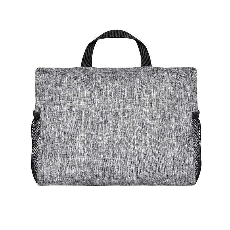 RABBONIX Polyester Cosmetic Makeup Organizer Toiletry Bag for Women & Men | Color Grey | Pack of 01, Travel - Image 5