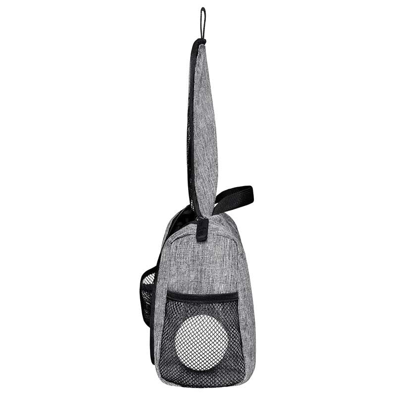RABBONIX Polyester Cosmetic Makeup Organizer Toiletry Bag for Women & Men | Color Grey | Pack of 01, Travel - Image 4