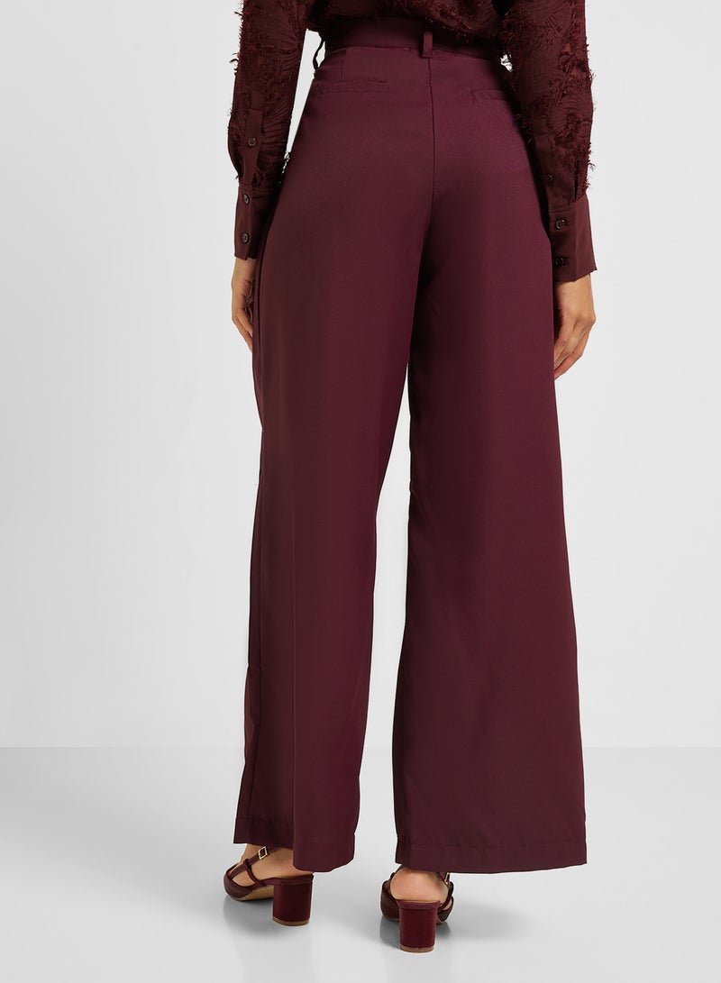 ايلا بنطلون بقصة مستقيمة بخصر مرتفع - Image 3