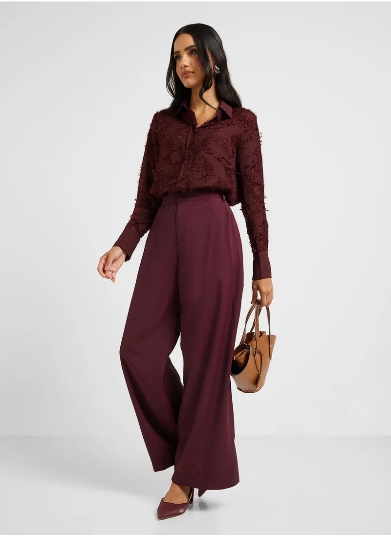 ايلا High Waisted Tailored Pants