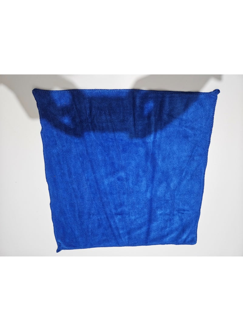 أنجاد منشفة سيارة ناعمة من Microfiber، مجموعة من 4 قطع بحجم 40x40، متعددة الأغراض وألوان متعددة، للتجفيف والمسح والتنظيف في المنزل، مجموعة من 4 قطع - Image 2