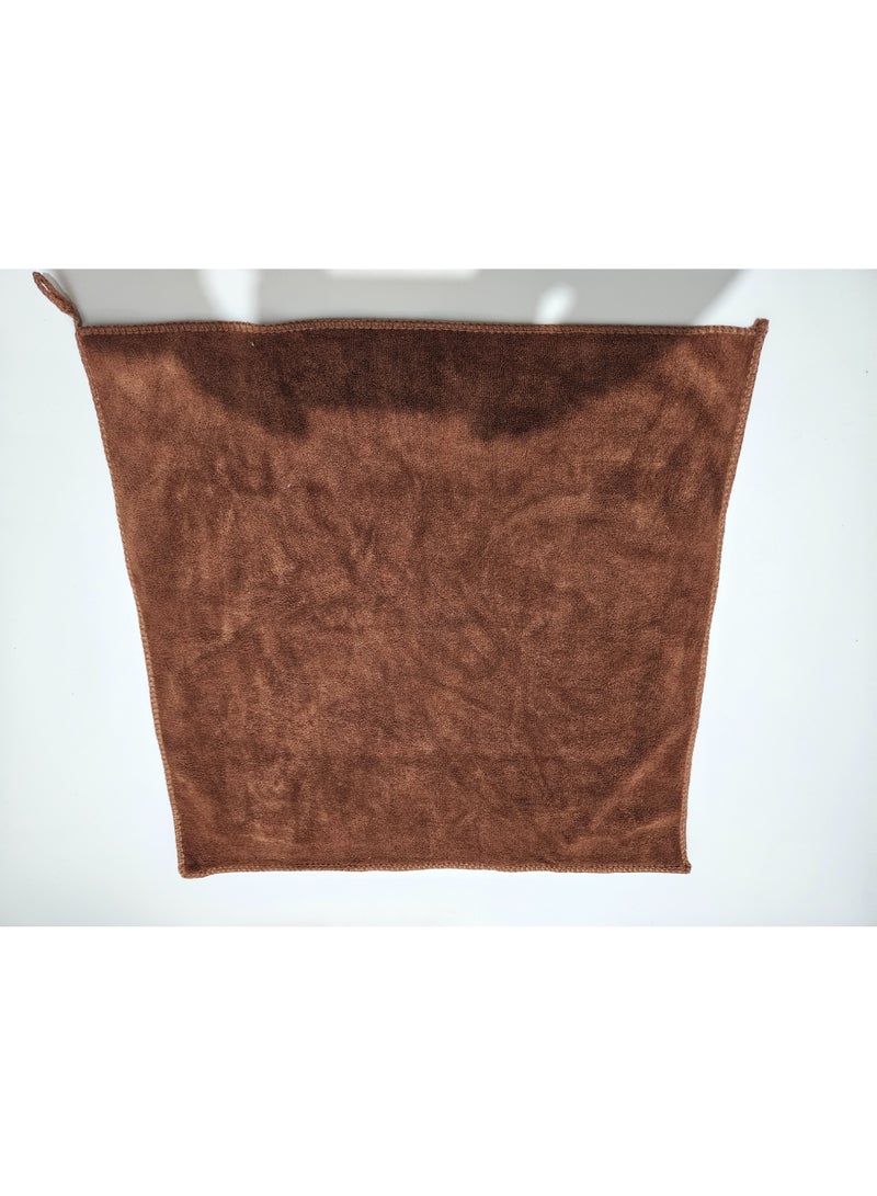 أنجاد منشفة سيارة ناعمة من Microfiber، مجموعة من 4 قطع بحجم 40x40، متعددة الأغراض وألوان متعددة، للتجفيف والمسح والتنظيف في المنزل، مجموعة من 4 قطع - Image 3