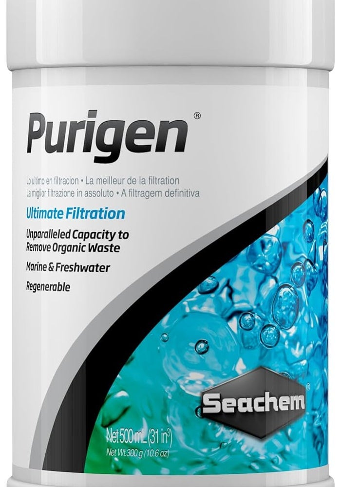 Seachem Purigen 500ml - Ultimate Filtration for Marine and Freshwater Aquariums - Image 1