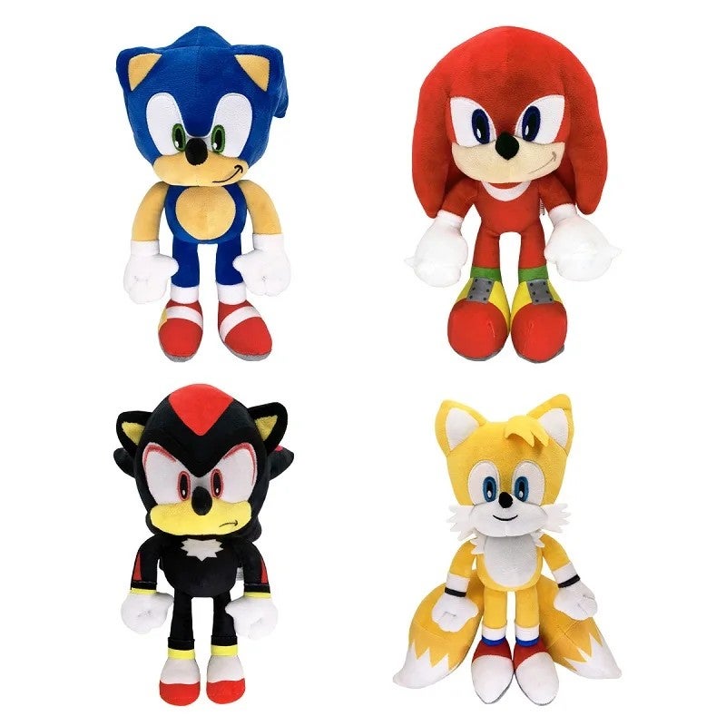 Y&D 30cm Sonic the Hedgehog Plush Toy – Official Movie-Inspired Soft Stuffed Animal for Kids, Perfect Children's Gift - Image 4